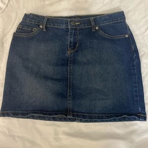 Jean skirt